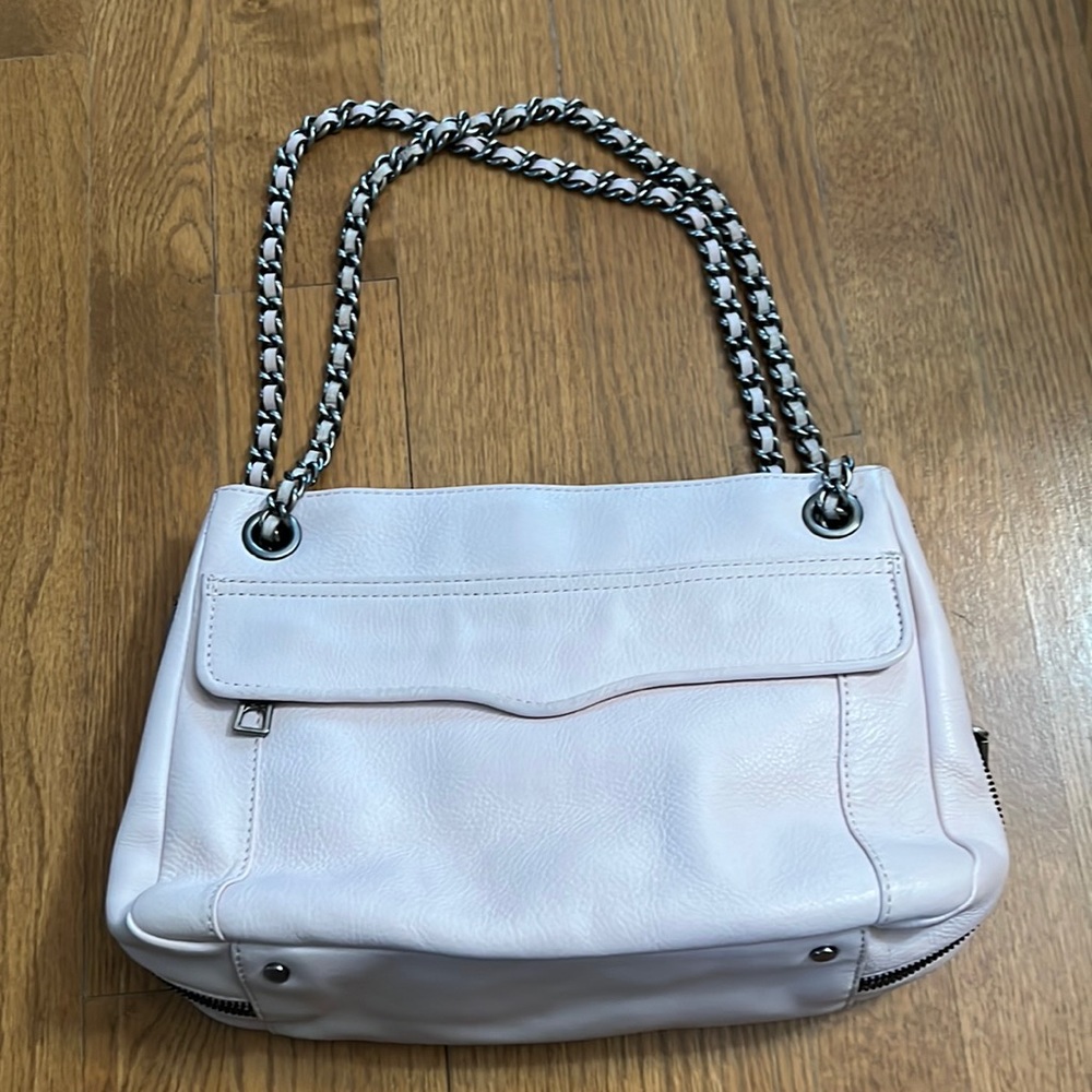 Rebecca Minkoff pale pink shoulder bag